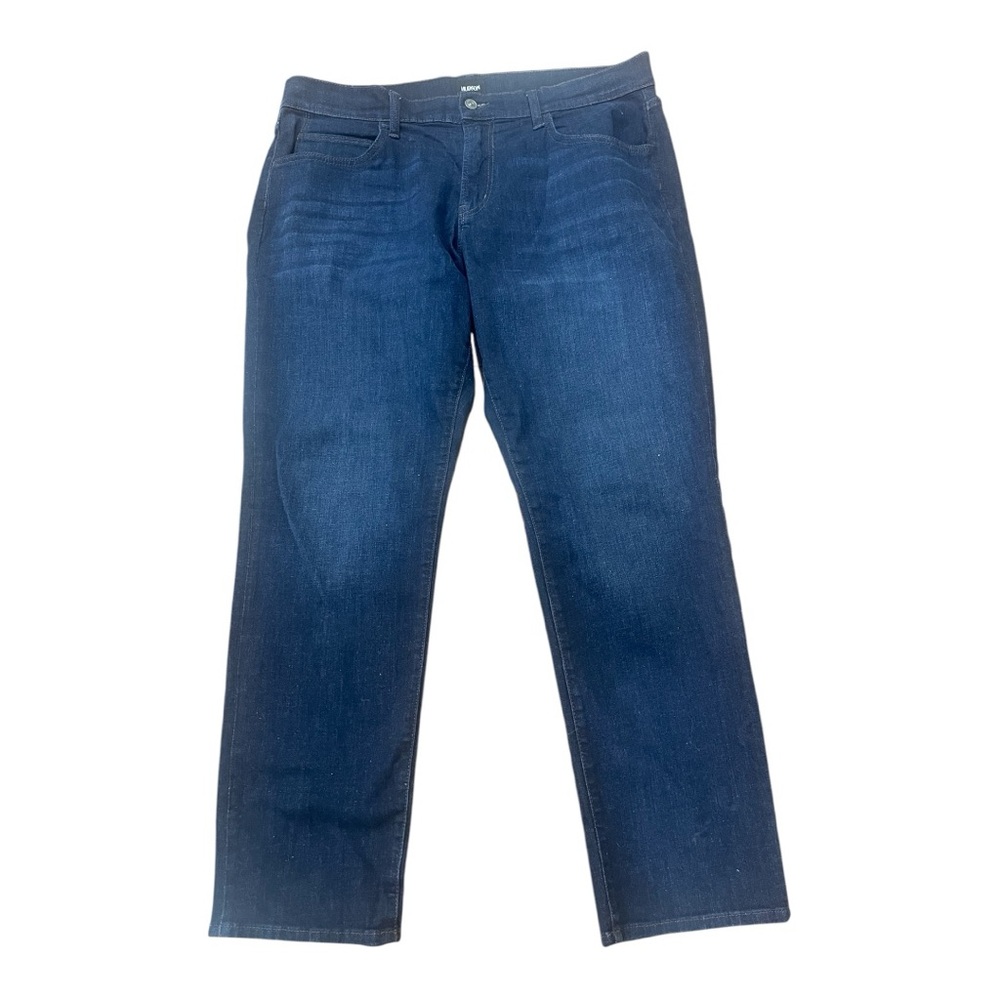 NWOT Hudson Blake Slim Straight 38 Dark Evening Hush Blue Wash Men's Jeans